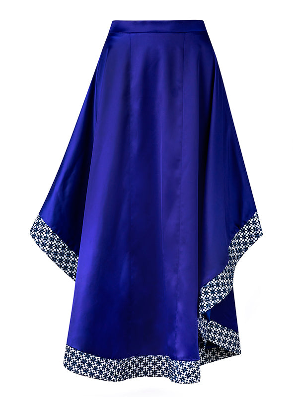 blue skirts