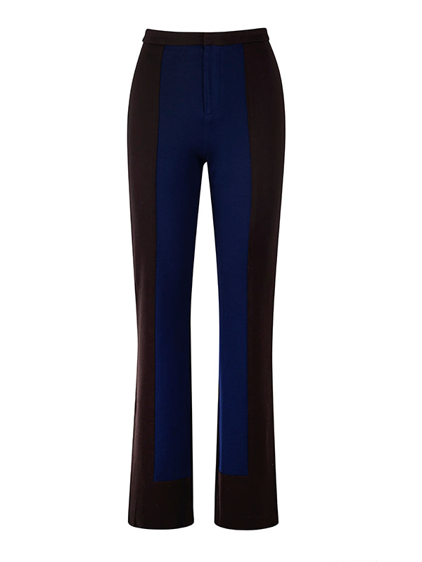 Stylish blue and black pants