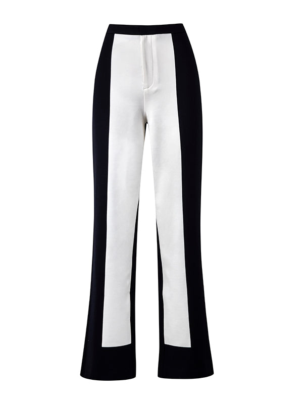 Stylish high-waisted pants