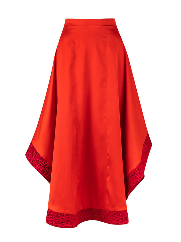 long red skirts