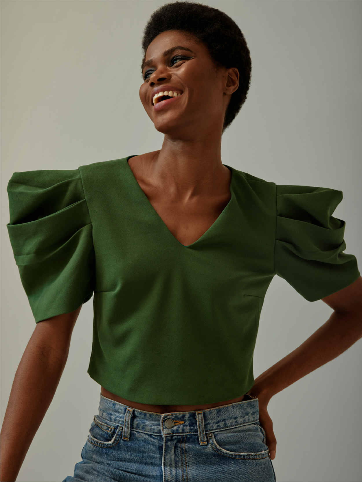 Carmen Crop Top
