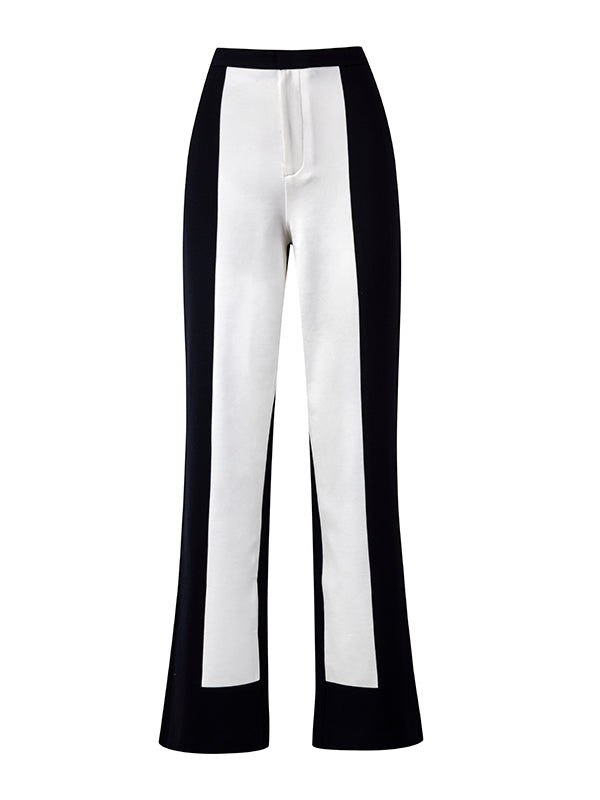 Stylish high-waisted  pants